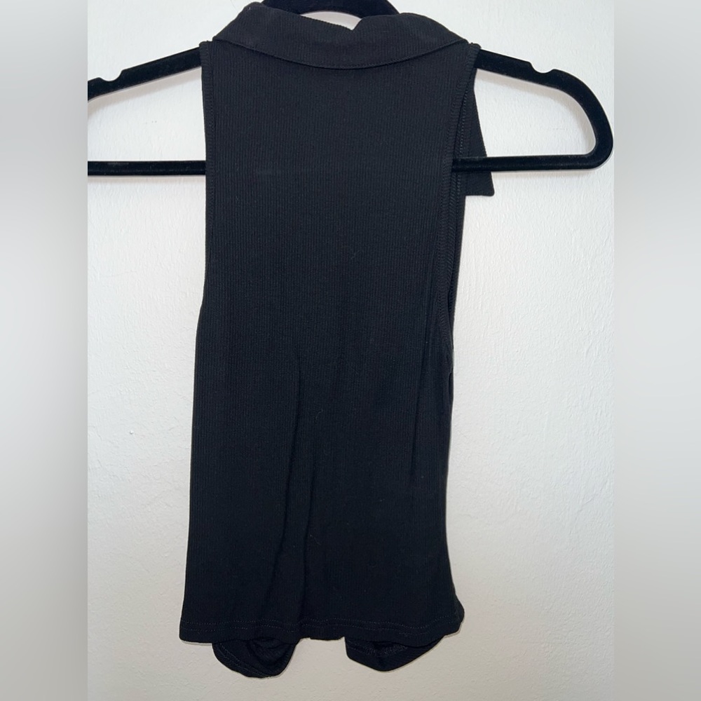 Superdown Rina Ruched Top in Black - Picture 7 of 8